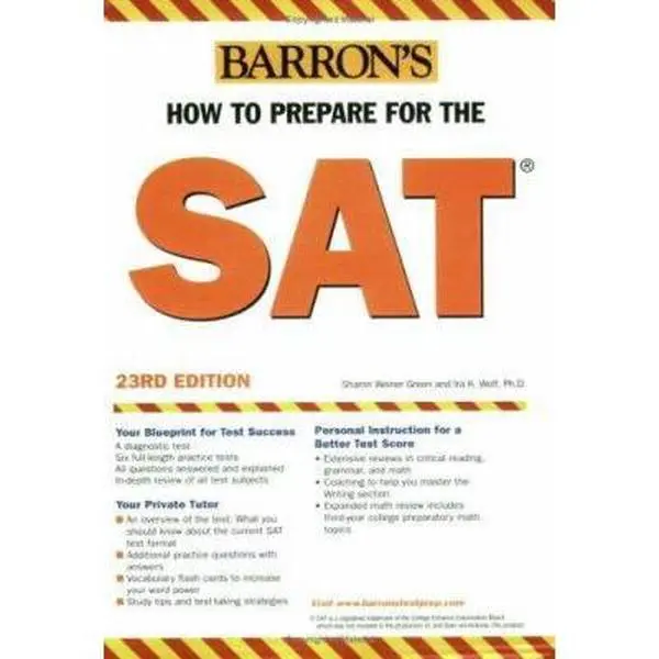 USED-How to Prepare for the SAT: 2007-2008 (Barron's How to Prepare for the Sat I (Book Only)) by Sharon Weiner Green M.A. (Paperback)