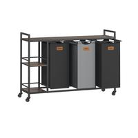 Black with Shelves -150L