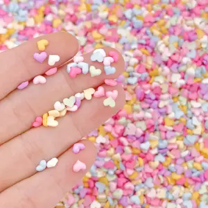 Mini Colorful Hearts Charms for Nail Arts, DIY, and More - Perfect for Personalizing Your Manicure Nail Care Cosmetic Nail Polish Cutics nail collection Heavenly Valentine's Day