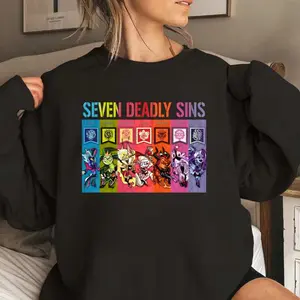 Seven Deadly Sins Hazbin Hotel Shirt, Helluvaboss Tee, Hazbin Hotel Season 2 Sweatshirt, Hoodie