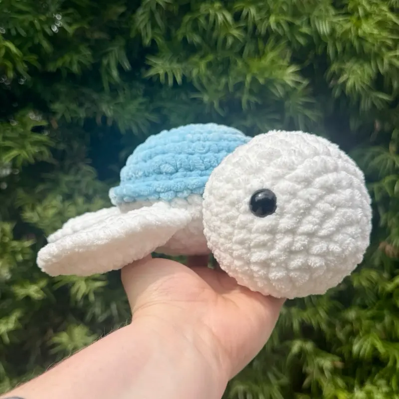 handmade crocheted - turtle