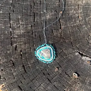 Abalone Shell Beaded Necklace