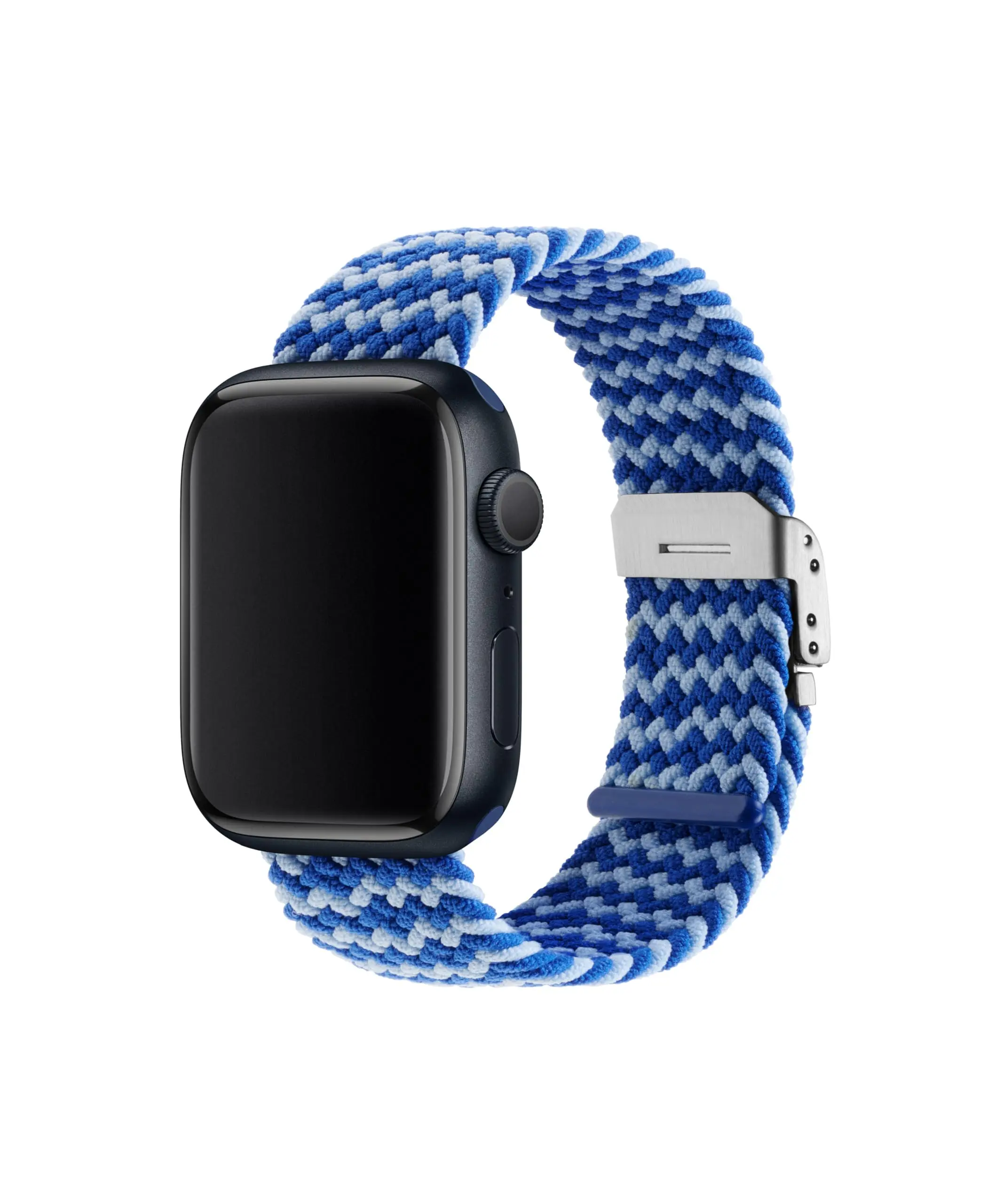 Ted Baker Blue & Light Blue Elastic Strap for Apple Watch® (Model: BKS42S322B0)