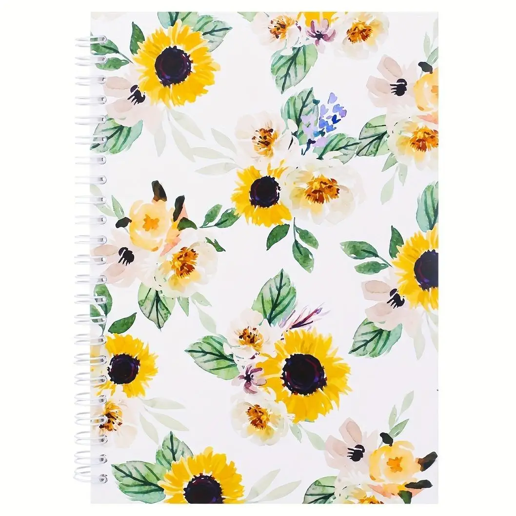 Blank Sticker Collecting Album, Reusable 40 Page Double Sided A5 Spiral Bound Notebook without Sticker, DIY Scrapbooking Book for Teens and Adults