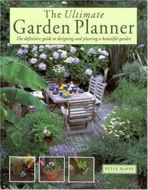 USED Book - The Ultimate Garden Planner: The Definitive Guide to Designing and Planting a Beautiful Garden by Peter McHoy (Hardcover) - english