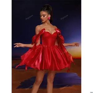 WeddingGuestDress PartyDress AndEvents AnymoonNewFashionElegantBowknotDecorBallGownDressSuitableForFormalDances Graduations Homecomings Parties PromDress