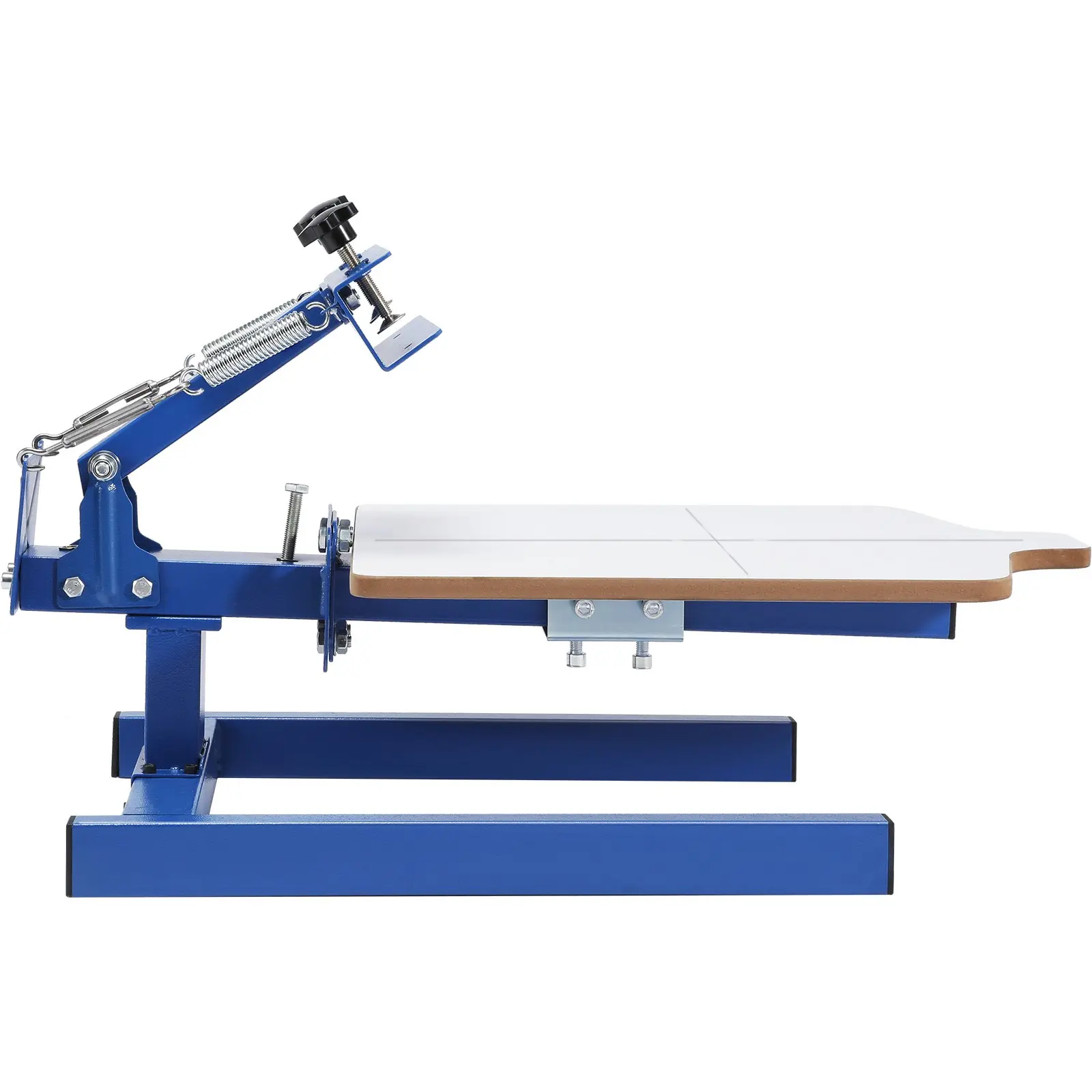 【summerfinds】VEVOR Screen Printing Machine, 1 Color 1 Station Silk Screen Printing Press, 21.2x17.7in Screen Printing Press, Double-layer Positioning Pallet, Adjustable Tension for T-shirt DIY Printing