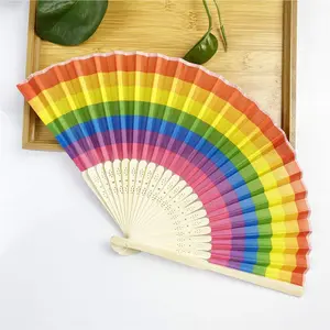 Rainbow Pride Fan