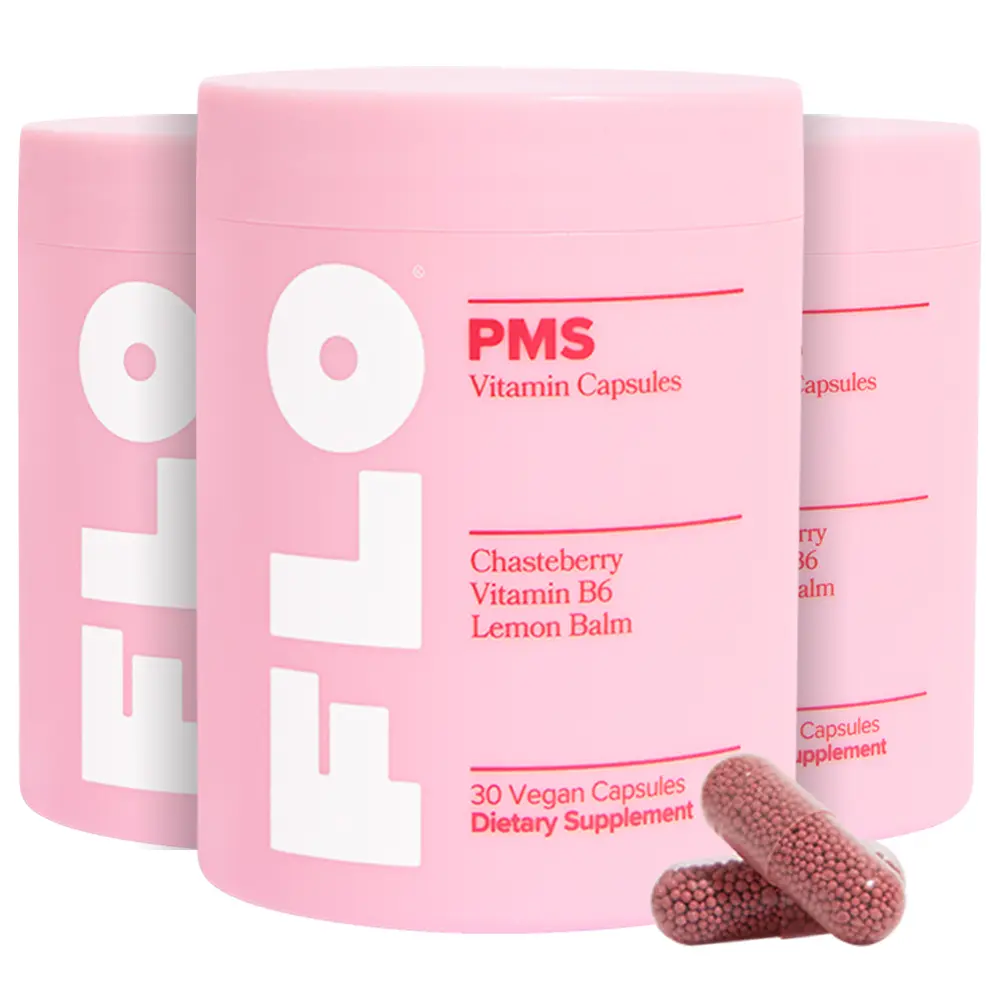 Flo Blue Ink Pms FLO PMS Vitamin Capsules for Women - 3 Pack - TikTok Shop