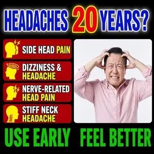 Migraine Relief Patch, Pain Relief Paste for Stubborn Migraines, Trigeminal Neuralgia Topical Paste, Migraine Patch, Dizziness Patch
