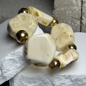 Desert Clay Elastic Bracelet