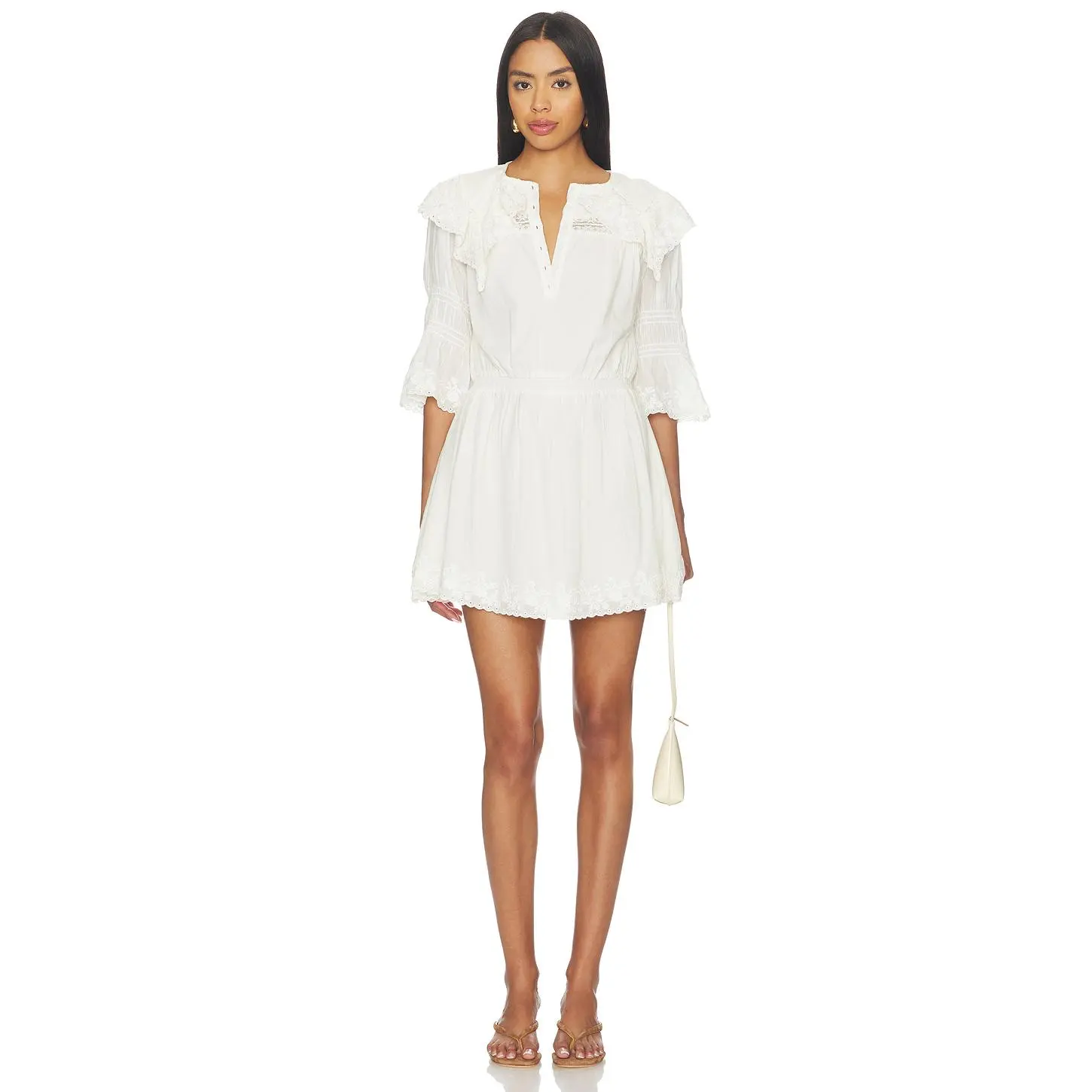 Tularosa Sienna Mini Dress in Ivory