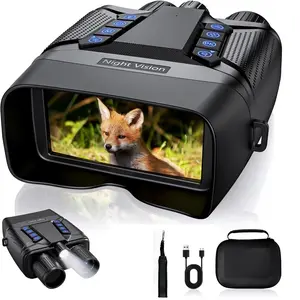 Digital Night Vision Binoculars, 4K Video & 40MP Photo, 8X Zoom, 600M IR Range, 5000mAh, for Outdoor Hunting Camping