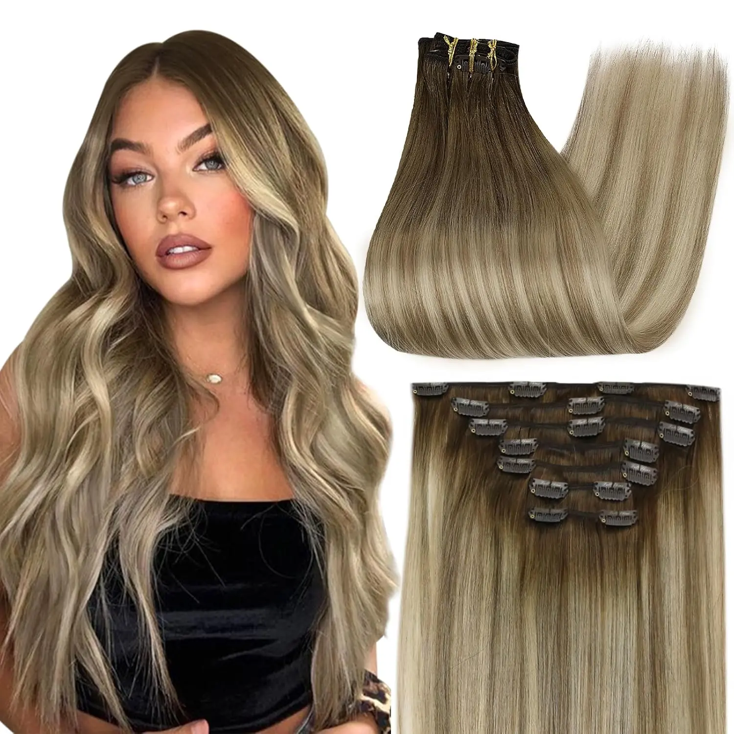 #3/8/22 Balayage Dark Brown to Ash Brown