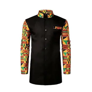 Ankara Shirt, African Men Clothing, African Men's Wear, Ankara Shirt...