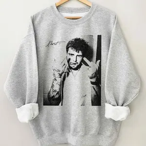 Alex Warren Face Middle FingerTour 2025 Vintage T-Shirts, Crewneck Sweatshirts & Pullover Hoodie, Concert Tour 2025, Gift For Fans, Sweatshirt, Hoodie, Unisex Tee, Concert Outfits JTY6G