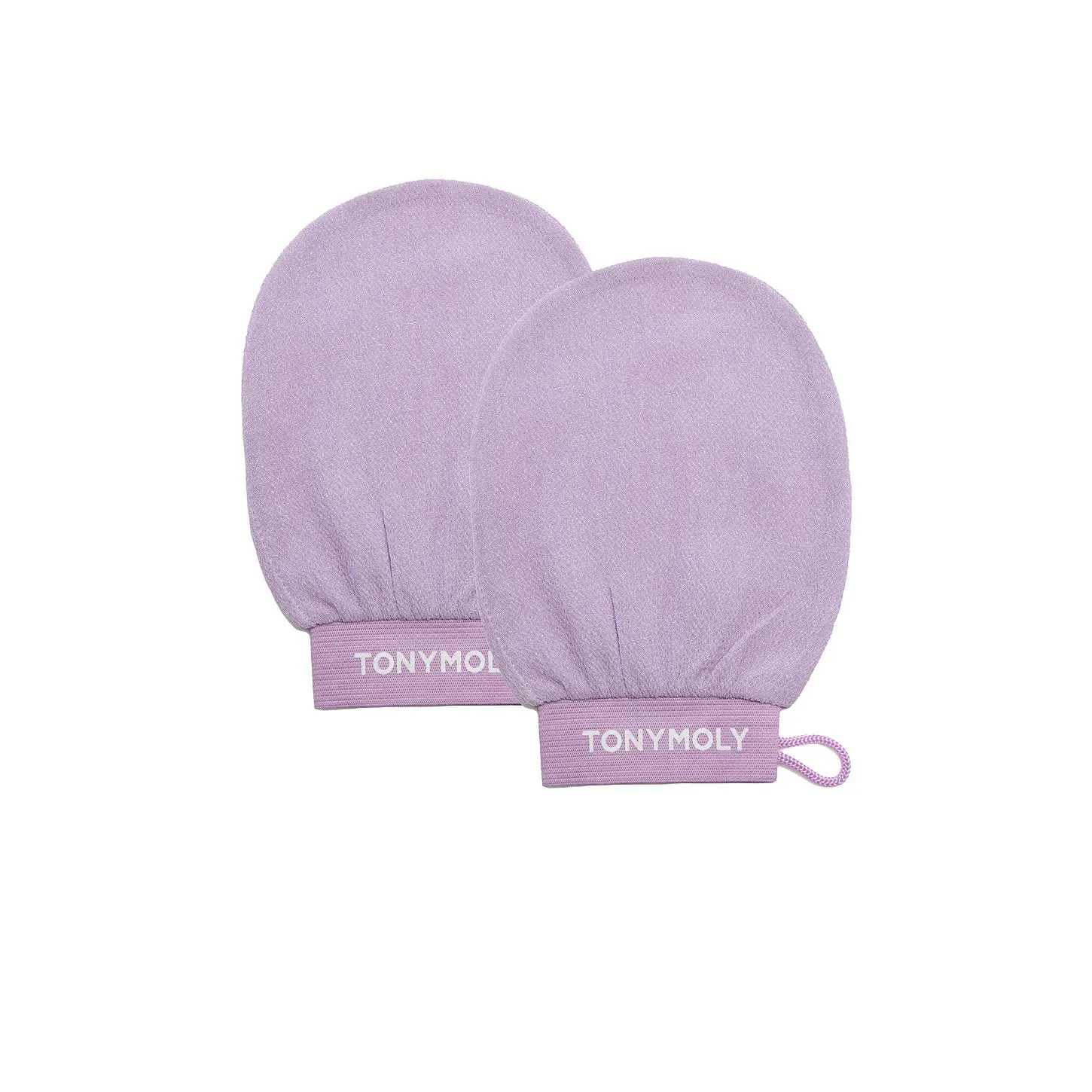 TONYMOLY Plum Bum Spa Body Exfoliating Glove - Gentle Body Mitt for Shower, Bath Personal Care (Skincare Tool for Beauty Routines)