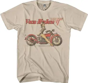 New Van Halen Biker Pin-Up Shirt