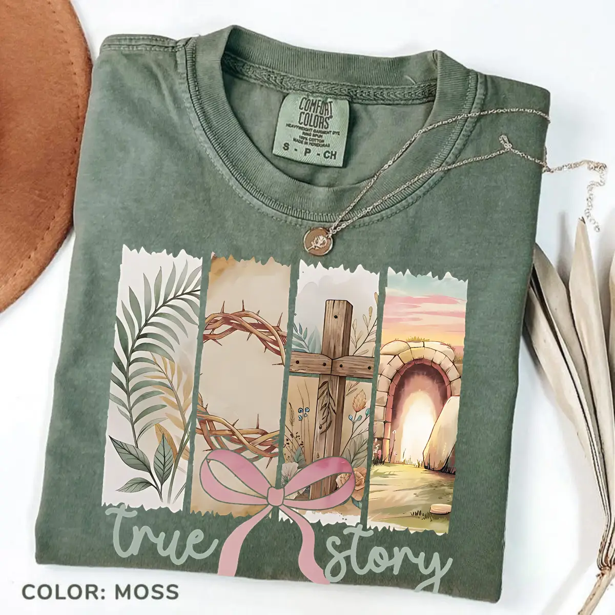 Comfort Colors True Story He Is Risen Shirt, Retro Christian Easter Tee, Coquette Bow Floral Spring Tshirt, Brushstroke Tee, Happy Easter Shirt