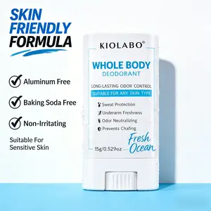 1pcs, GloryStart, Whole Body Deodorant Stick, Body Odor Remover, Aluminum & Baking‑Soda Free, Gentle Fresh Ocean Scent Body Fragrance Stick for Daily Underarm & Body Use, Non‑Irritating Skin‑Friendly Formula