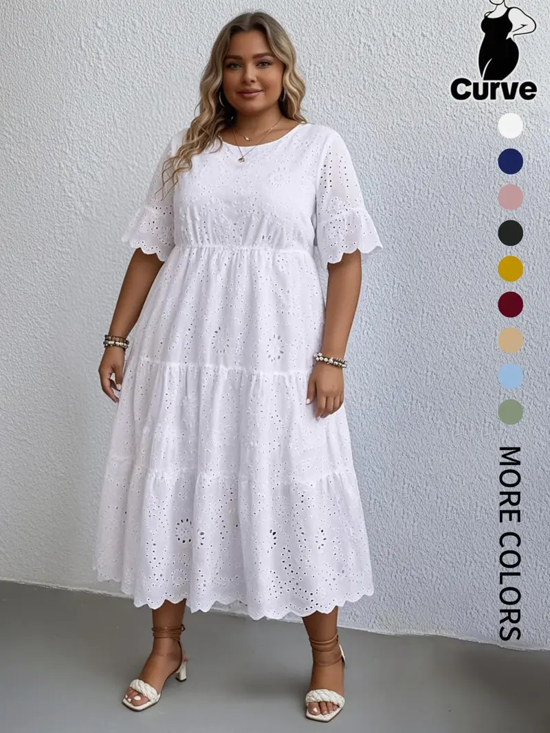 casual white dress plus size - TikTok Shop casual white dress plus size - TikTok Shop