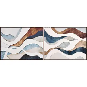 Deep Dark Gray Modern Framed Wall Art for modern gallery walls