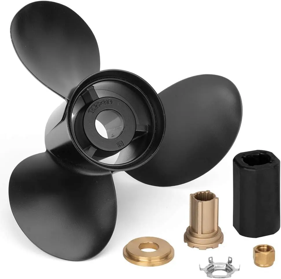 Multi-Size Aluminum Boat Propeller for Mercruiser Alpha 1 - 15 Spline Tooth RH, Compatible with Mercury 2&4-Stroke Outboard Motors (135HP,150HP,175HP,200HP,225HP,250HP,300HP) (15p,17p,19p,21p Sizes)
