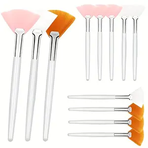 Facial care with soft brush head - Suitable for facial masks and basic facial skincare - Includes makeup mask application brush and cosmetic lotion tool