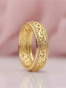 1 PC Elegant Cubic Zirconia Ring Wedding Rings For Women For Wedding Engagement Anniversary Party Jewelry Valentine's Day Gift
