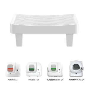 PETKIT Cat Litter Ramp for All PETKIT Self-Cleaning Cat Litter Boxes, Foldable Design, Easy Clean Cat Litter Step and Stair