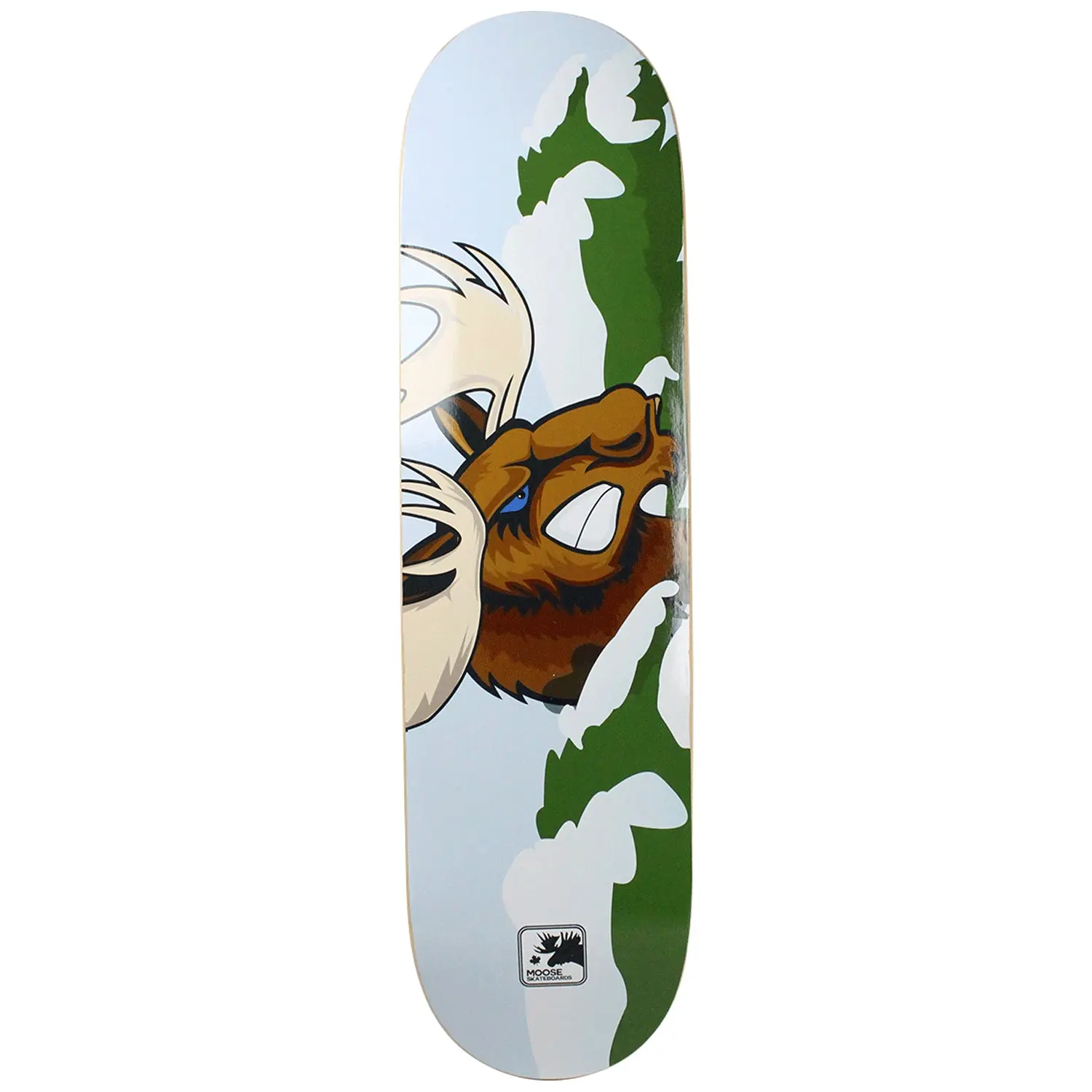 Moose Skateboard Deck Snow 8.25"