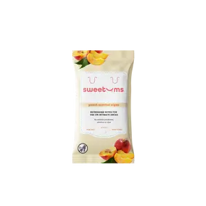 Peach Scented and Unflavored Daily Wipes Peach Scented and Unflavored Daily Wipes