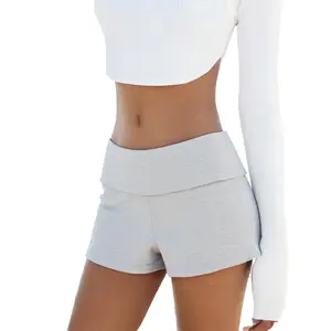 Women's Pajama Shorts Solid Color/Stripe Low WaistComfy Sleep Shorts Summer Casual Pajama Bottoms