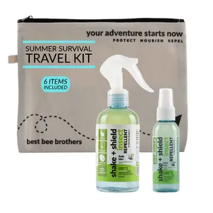 Best Bee Brothers Mosquito Spray Plant-Based Bug Repellent Kit for Outdoor Events (6 pcs)