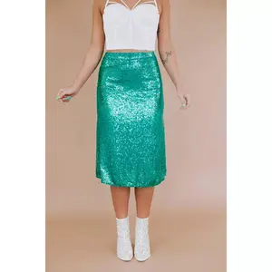 Women's More Of Glam Sequin Skirt - Everyday Chic Boutique S