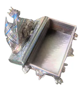 3D Printed Dragon Box, Dresser, Bookshelf, Desk, Container, Organiser Accessory Rectangle