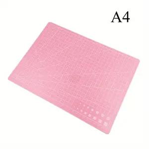 A4/a5 PVC Cutting Mat, Single Side Patchwork Cut Pad, Workbench Patchwork Sewing Tool, Manual DIY Knife Engraving, Leather Cutting Board
