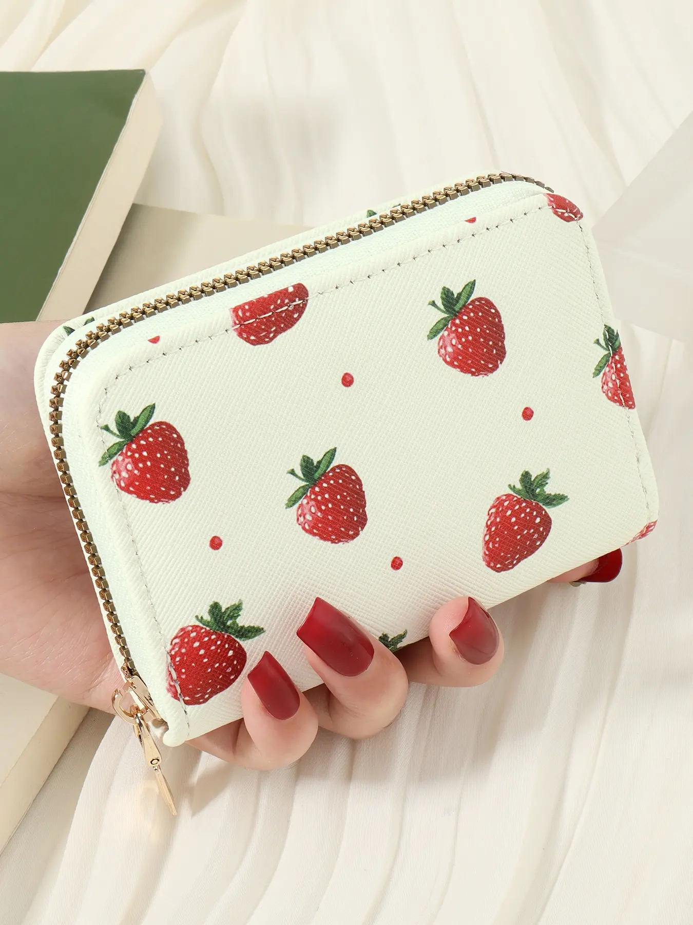 New women's card case, short zipper wallet, credit card holder, women's short wallet, Ladies Wallet, Casual Wallet