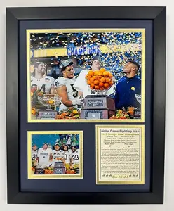 Notre Dame Fighting Irish | 2025 Orange Bowl Champions | Poster Wall Art Decor (Not Include Frame) Photo Collage