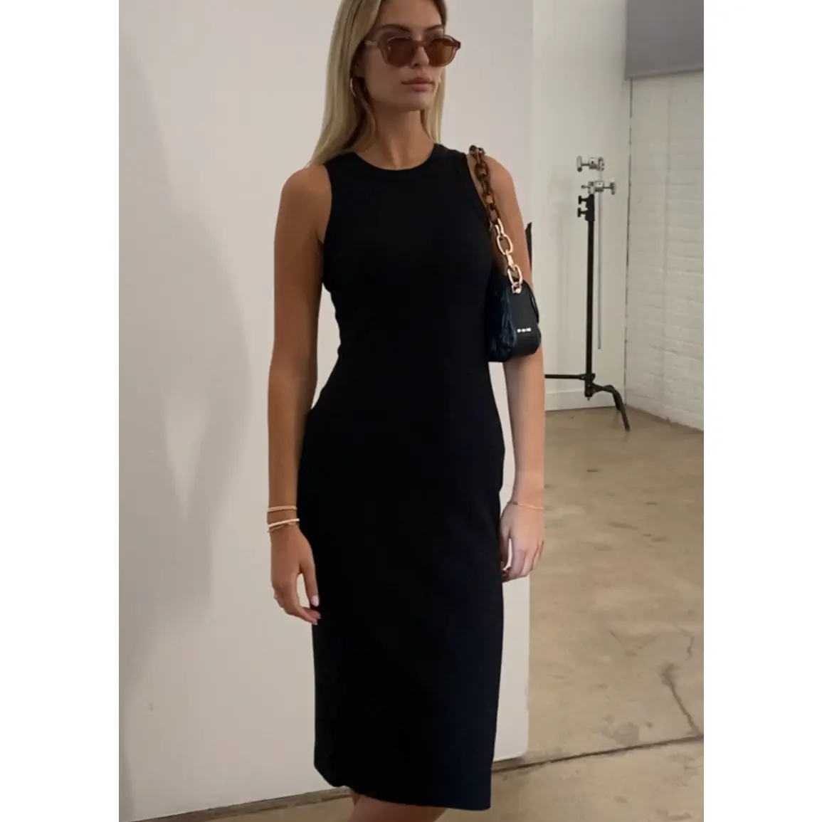 Simone Dress-black
