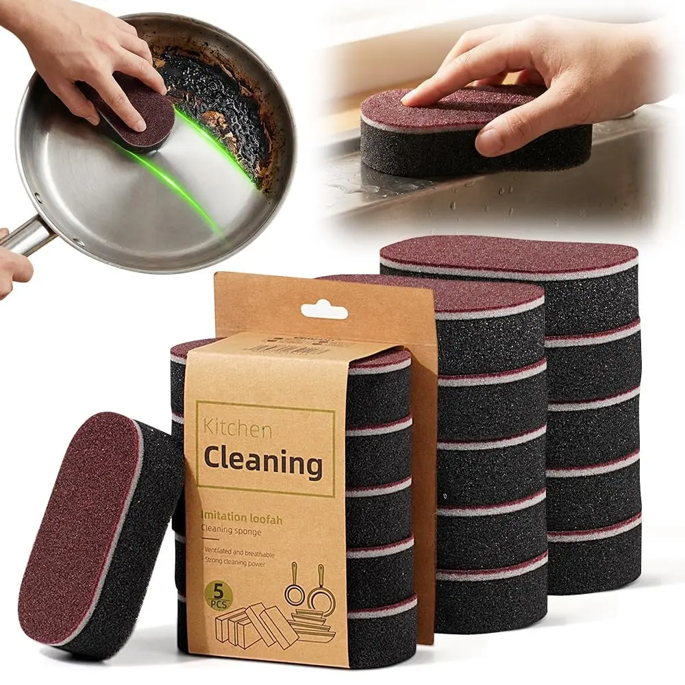 2026 New Cleaning Sponge Set, Multi-Functional Bath Tub Sponge, Kitchen & Bathroom Cleaner, Sink Floor Home Cleaners (15 Pieces), Household Cleaning Sponges, Sponge Scrubber, Sponges Scrubbers