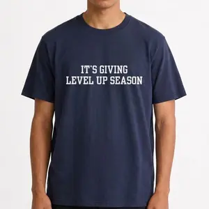 Its Giving Level Up Season Shirt Graduation Gift For Her College Student Sweatshirt Funny Graduate Tee New Chapter Season Sweatshirt TOP