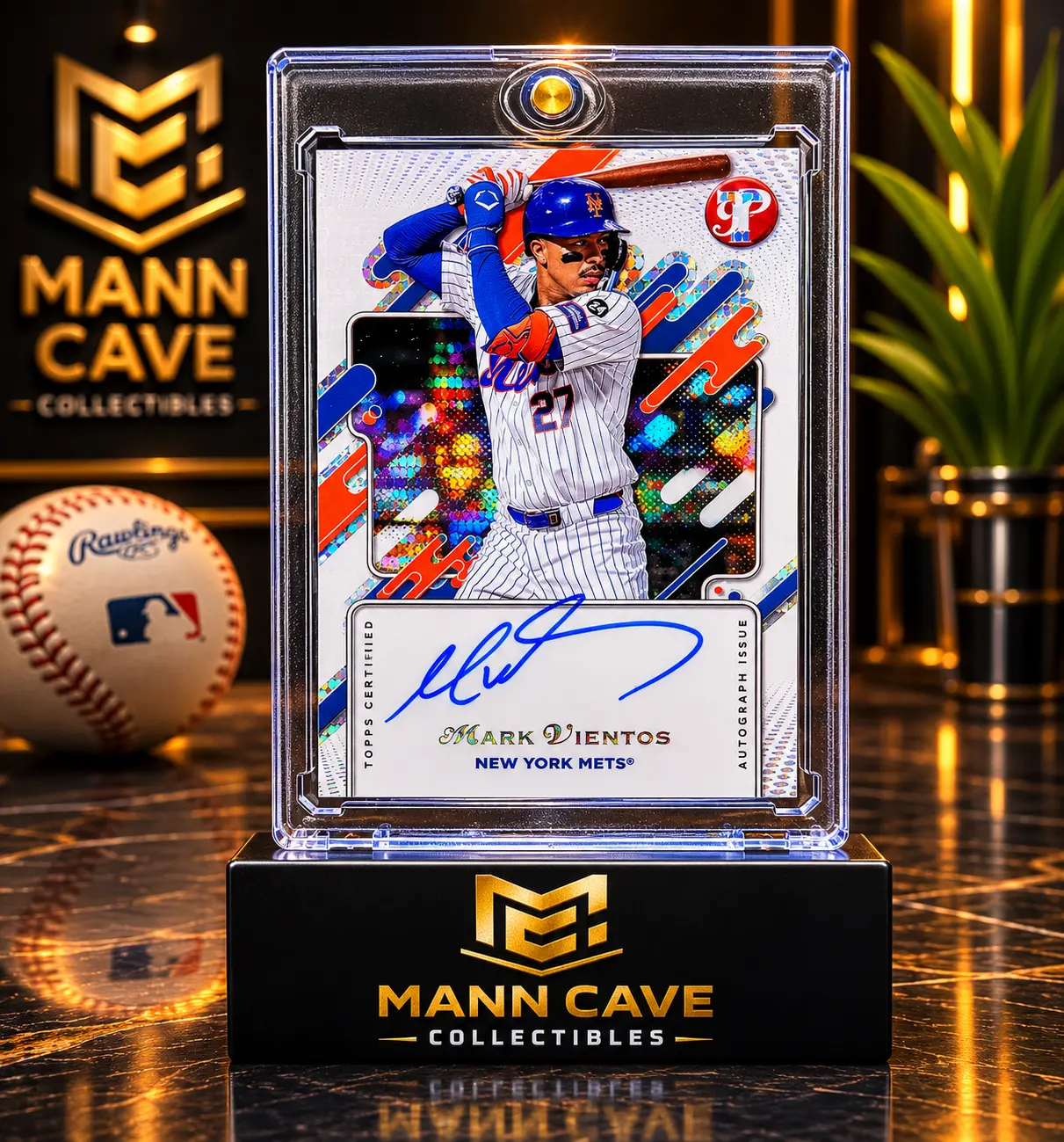 Mark Vientos 2025 Topps Pristine Autograph Encased