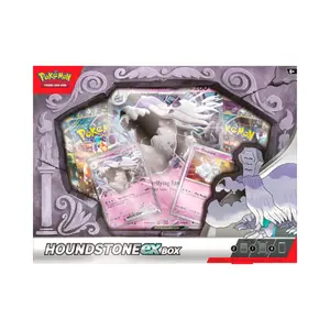 Pokemon English Houndstone ex Collection Box CARDS LIVE OPENING