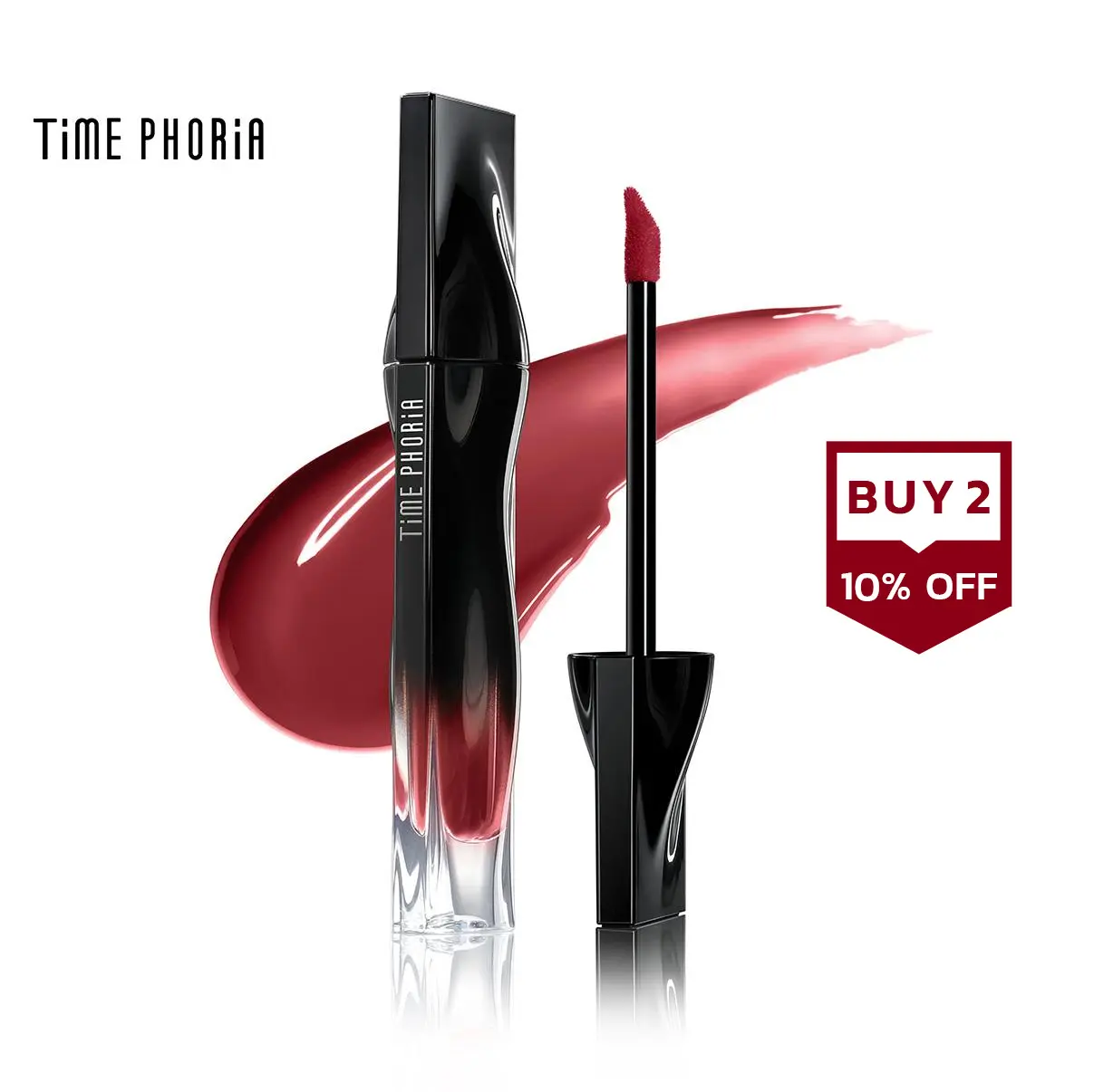 [TIMEPHORIA Hero Lip Stain] Stellar Dust Lip Stain 5ml - High Coverage Lip Tint & Gloss with Glassy Finish & 30% Moisture Content for Flawless Makeup Look,back to school