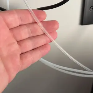 KPD Company 3D Printer Bowden Tubing, 2.5mm x 4mm x 1 Meter, PFA Material, High Temperature Resistance, 1.75mm Filament Compatible