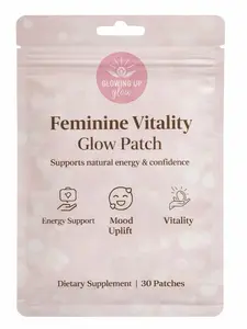 Feminine Glow Patch | Herbal Wellness Support for Energy & Balance | 30 Patches