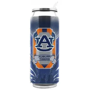 212 MAIN Classic Glossy Traditional 16.9oz Insulated Stainless Steel Tumbler - Portable Thermo Can with Straw, Ideal for Tea, Iced Tea, Insulation