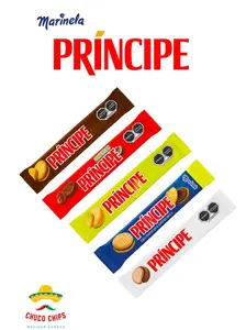 Marinela Principe Cookies 3pk Individual Singles - Snack Variety Pack Includes Barritas Pingüinos Gansitos Polvorones Canelitas ChocoRoles Sponch Triki-Trakes
