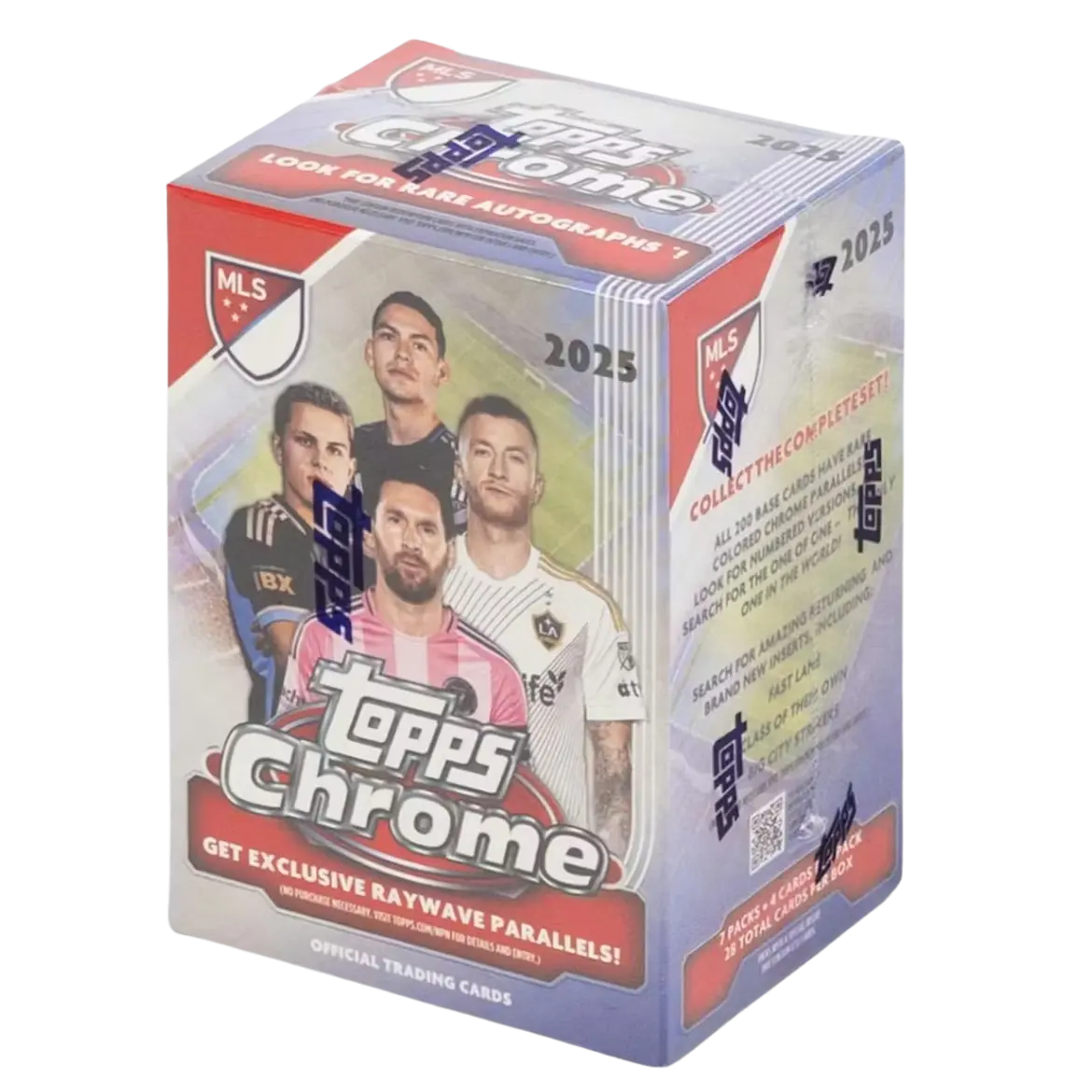 2025 Topps Chrome MLS Major League Soccer Blaster Box